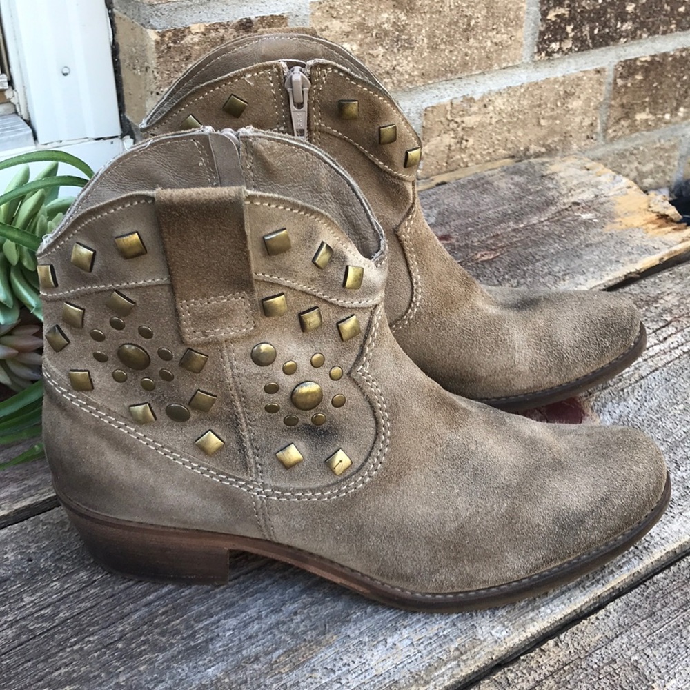 🌸 Manas Design Leather Suede Ankle Boot🌸